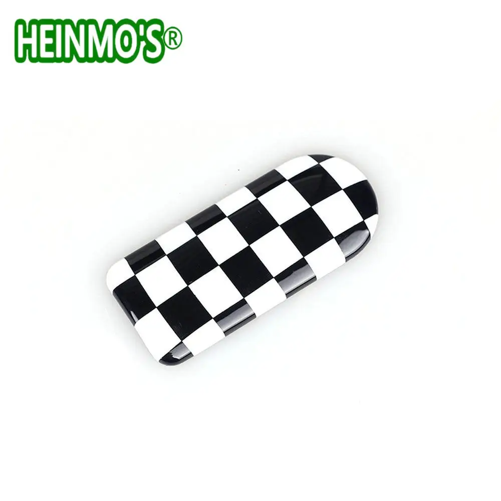 F54 F60 Checker Аксессуары для Mini Cooper, автомобильная коробка для хранения, ручка, наклейка для Mini Countryman F60 Clubman F54, аксессуары для Mini F60, стиль - Название цвета: F54 F60 Checker
