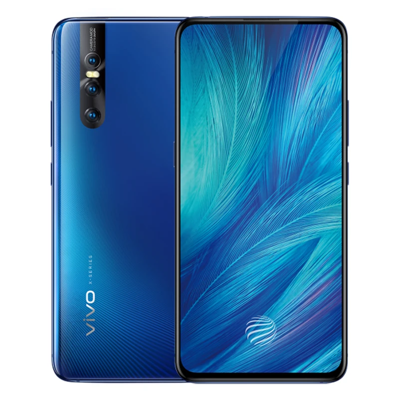 Оригинальный смартфон Vivo X27 6 39 дюймов 8 ГБ + 256 Snapdragon 710 Android 9 48.0MP три кадра 4000