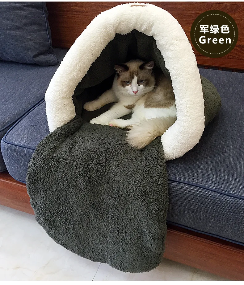 2016 новый осенне-зимний спальный мешок для собак и кошек собачья теплая мягкая