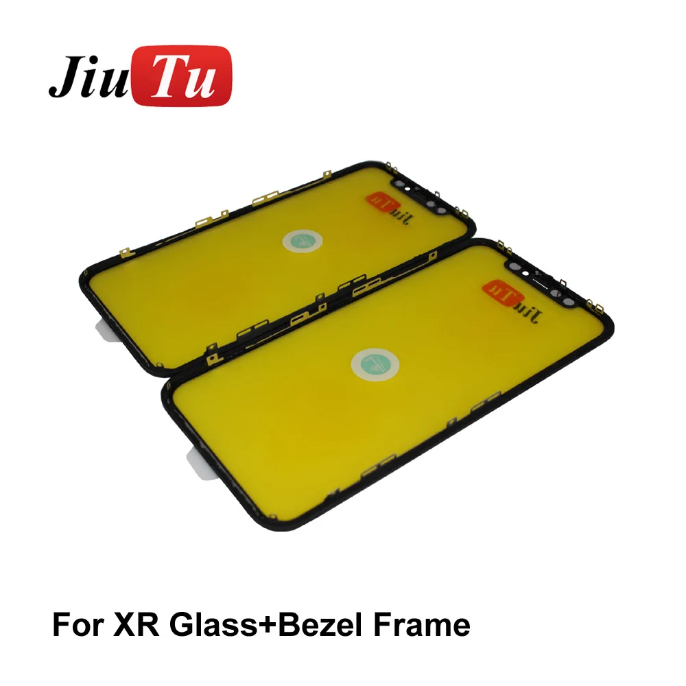 6.1inch For iPhone XR Front Glass with Frame Cold Press Replacement Latest Smart Phone Spare Parts enlarge