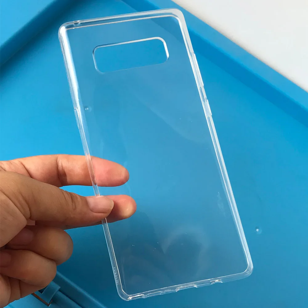 Back case Чехол для телефона samsung S8 S9 Plus Note 8 Note9 Гидрогелевая ТПУ пленка galaxy S7 S6 edge Plus чехол задняя крышка M5 Note Coque Fundas - Цвет: Back case