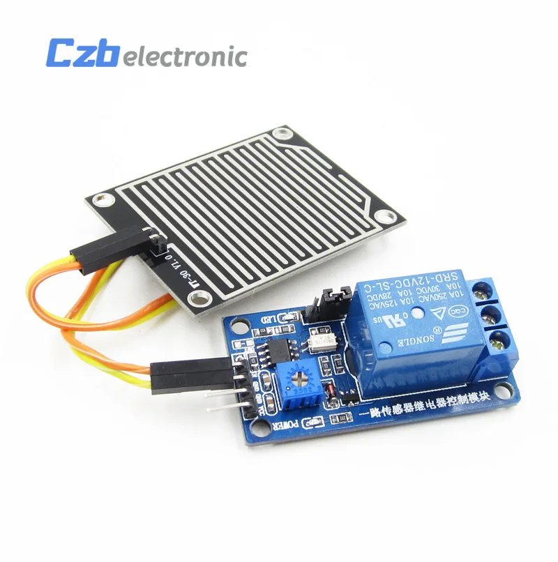 1 шт 12 v дождевой Модуль управления датчика дождя влага на листьях Новинка|moisture