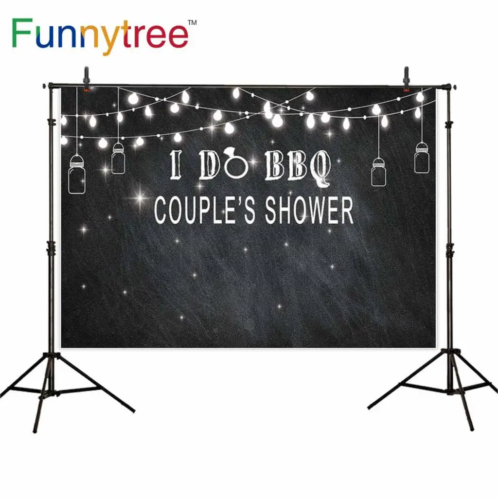 Фон Funnytree для фотосъемки с изображением пары душ гирлянда кольцо свадебного фона