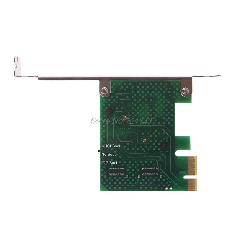 PCI E Express 1x в 4 портовый Sata 3 0 III 6G конвертер контроллер адаптер карты Прямая