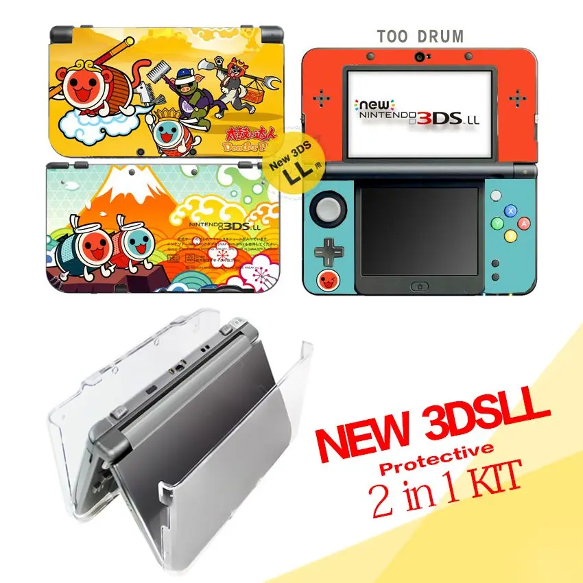 Игровые аксессуары для Nintendo New 3dsll/XL (слишком барабанная виниловая защитная
