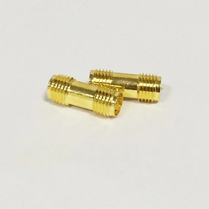 

SMA Female Jack to Female Jack RF Coax Adapter convertor Straight goldplated high quality factory outlet