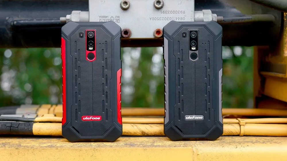 Мобильный телефон Ulefone Armor 6E, 6,2 дюймов, 4 Гб ОЗУ, 64 Гб ПЗУ, Восьмиядерный процессор Helio P70, Android 9,0, две sim-карты, Беспроводная зарядка, смартфон