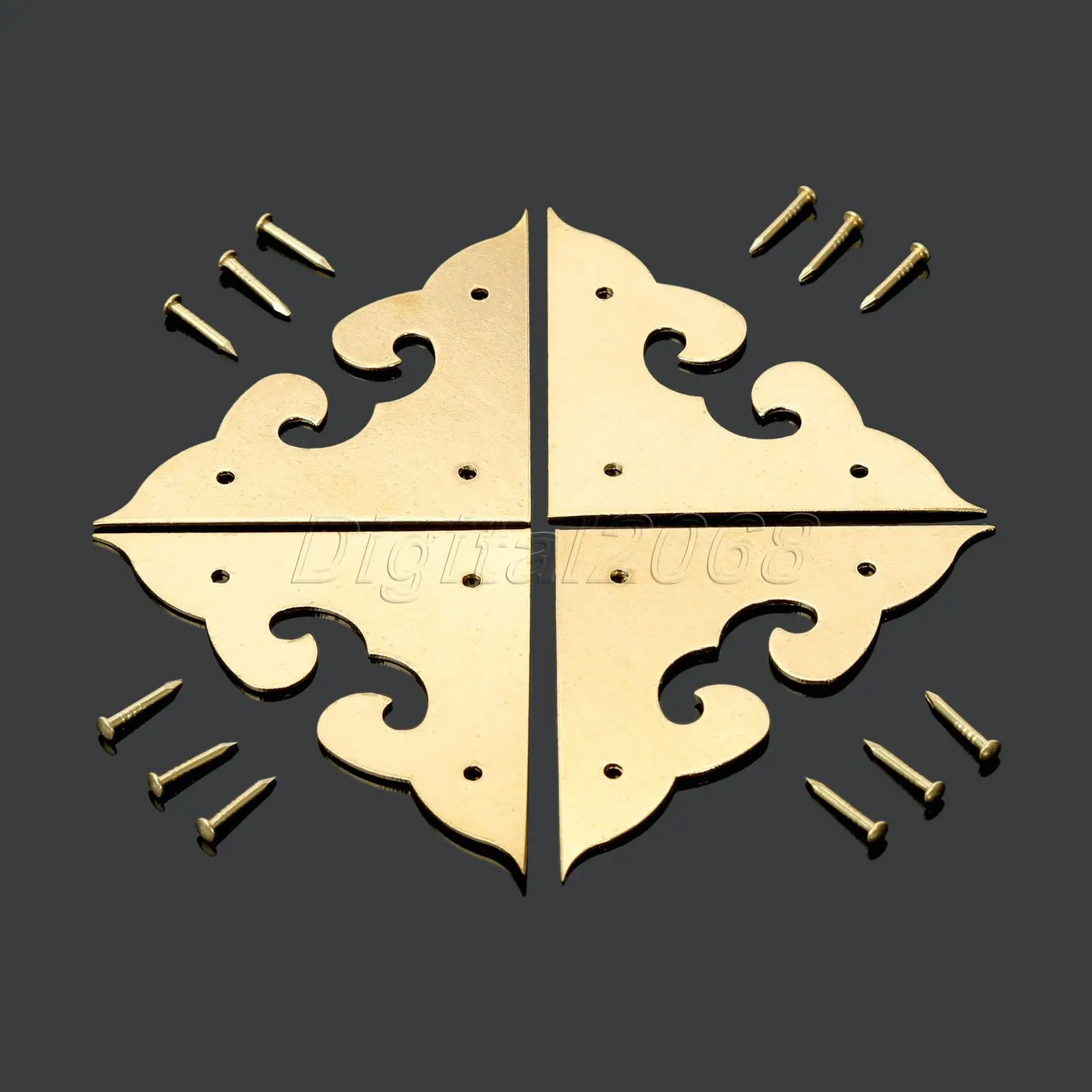 Высококачественные кронштейны с 4 углами китайская мебельная фурнитура из