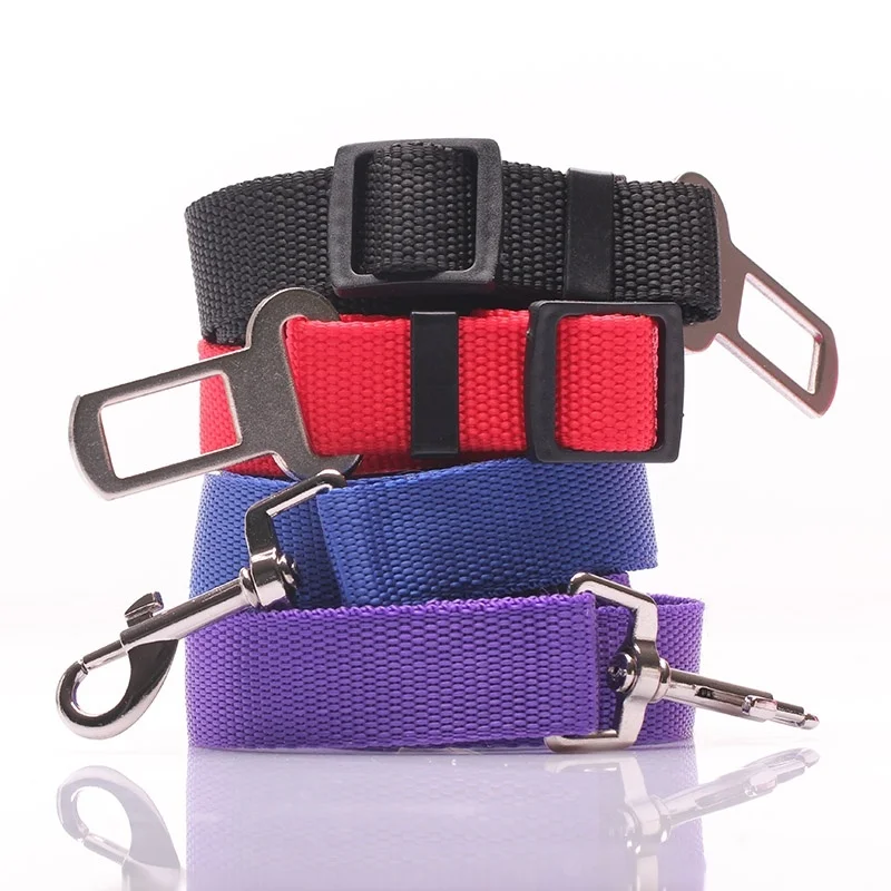 Fashion Nylon Dog Seat Belt Seatbelt Harness Leash Clip Pet Car Security Leads For Your Dogs | Дом и сад