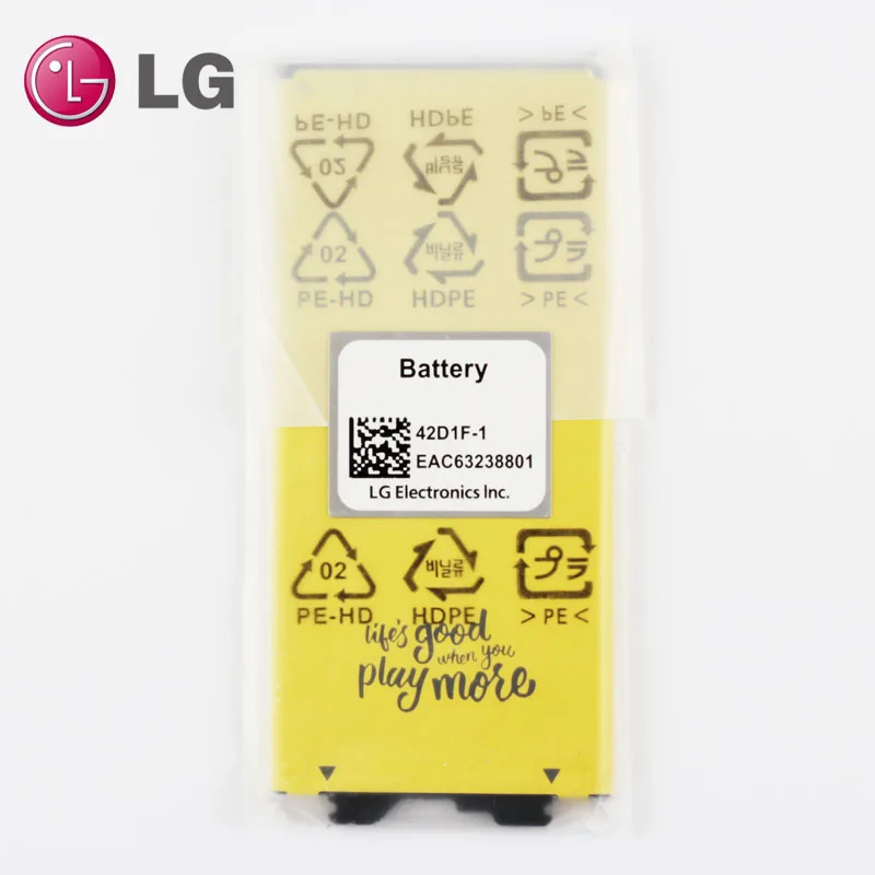 Оригинальный G5 телефон Батарея для LG VS987 US992 H820 H850 H868 H860 BL 42D1F 2800 ма ч|Аккумуляторы