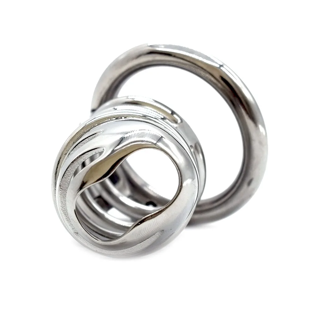 NUUN Extreme тапочками целомудренная клетка мужской Нержавеющая сталь набор