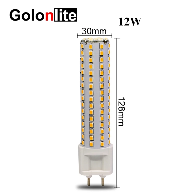 Golonlite 10W 12W G12 светодиодный светильник лампы Светодиодный Светильник Мозоли