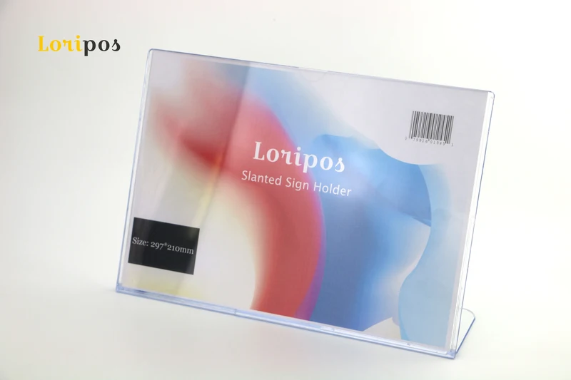 Рекламный стенд для рекламы на столе с рамкой и отделением фотографий|stand