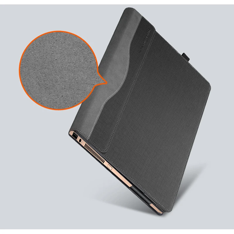 Съемный чехол-книжка из искусственной кожи с подставкой для hp Spectre x360 13,3 дюймов 2 в 1 чехол для ноутбука