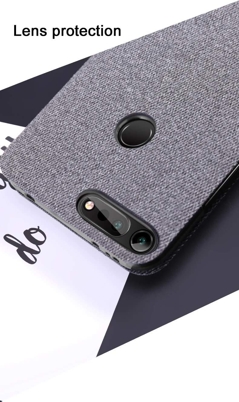 Чехол для honor view 20, чехол MOFI для huawei honor view 20, тканевый флип-чехол для honor V20, полный Чехол, мягкая задняя крышка, матовый чехол, view 20