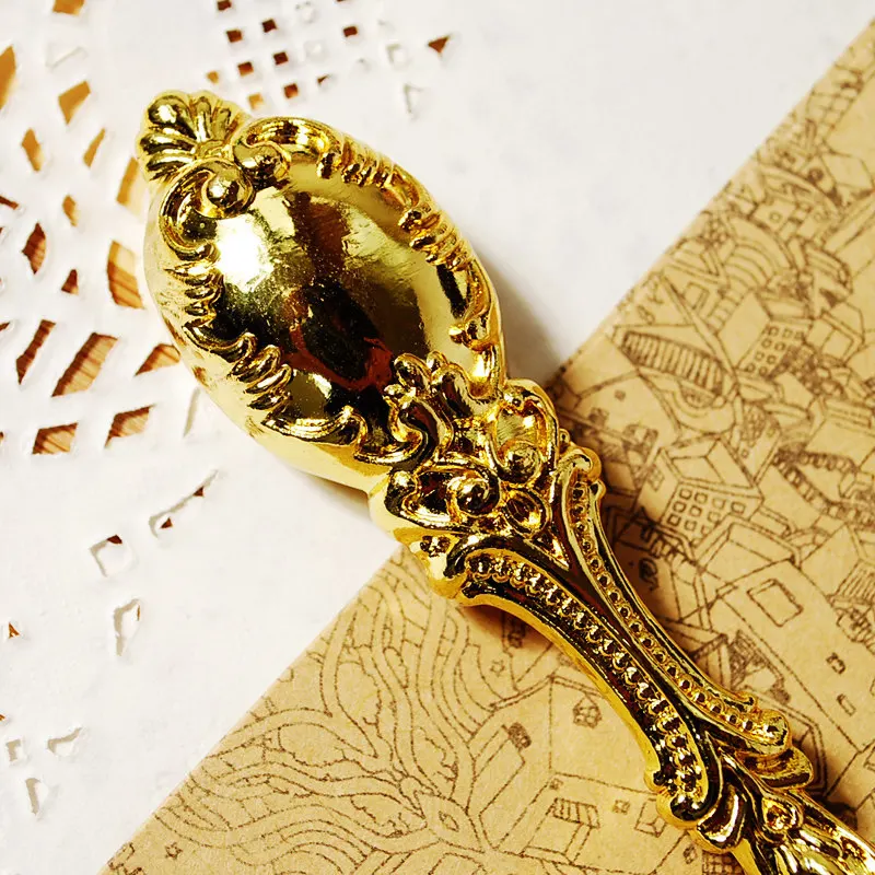 1 шт. роскошный благородный воск печать металлическая ручка без медной головки