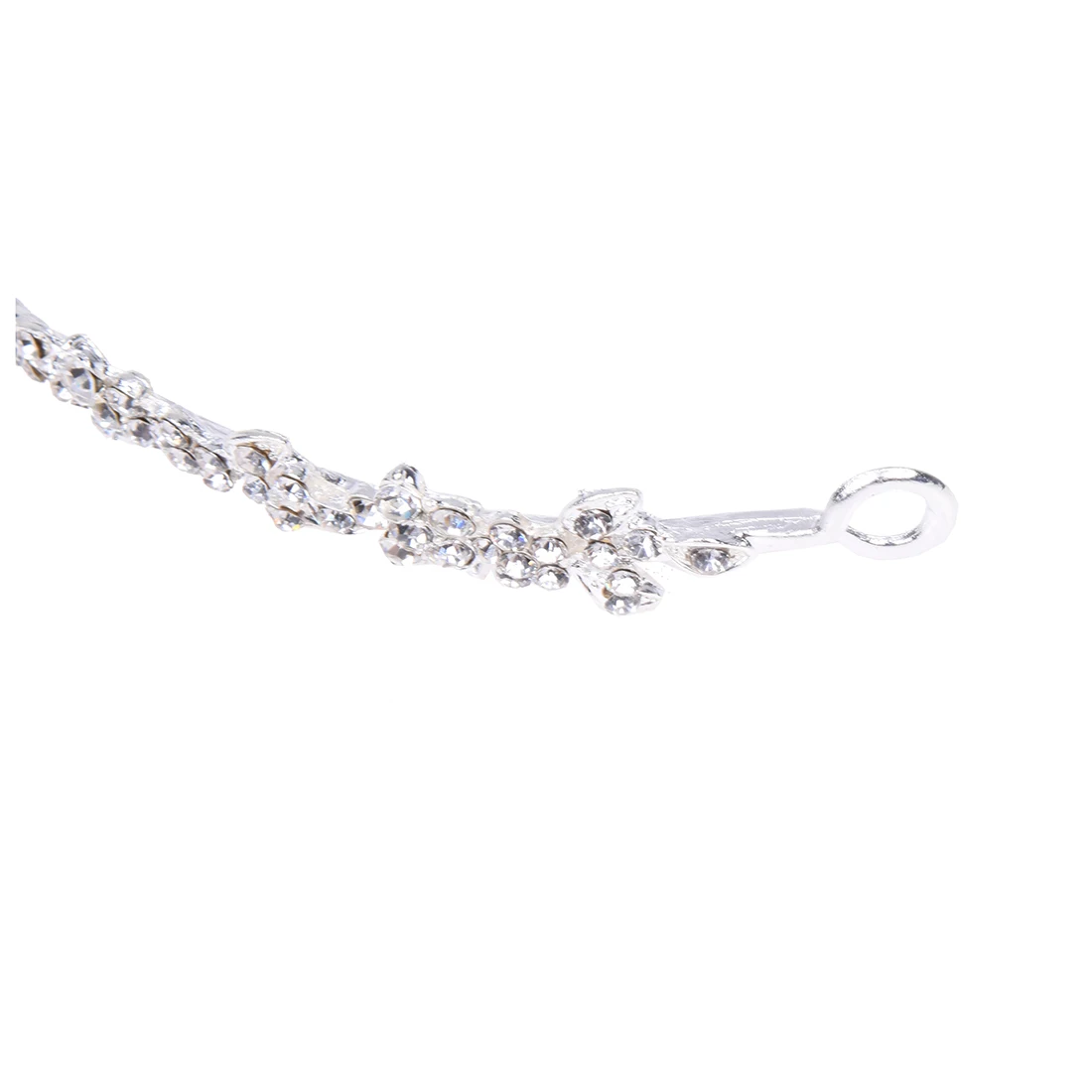 Стразы свадебный цветок с кристаллами Корона головная повязка вуаль Тиара