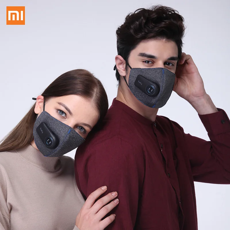 Новое прибытие Xiaomi чисто анти-загрязнения воздушная маска с PM2.5 550mAh Battreies