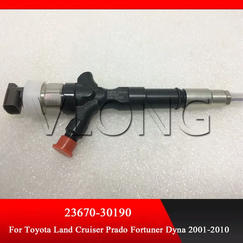 Подлинный и новый дизельный топливный инжектор 23670 30190 для Toyota Land Cruiser Prado Fortuner Dyna