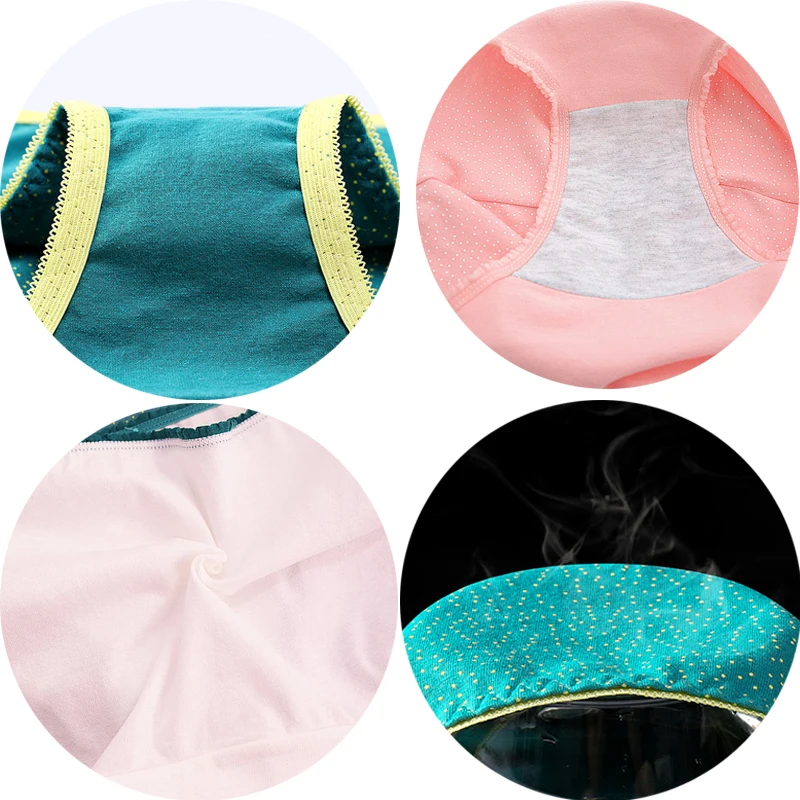 7 шт./лот нижнее белье для женщин хлопковое сексуальные трусики с принтом удобные