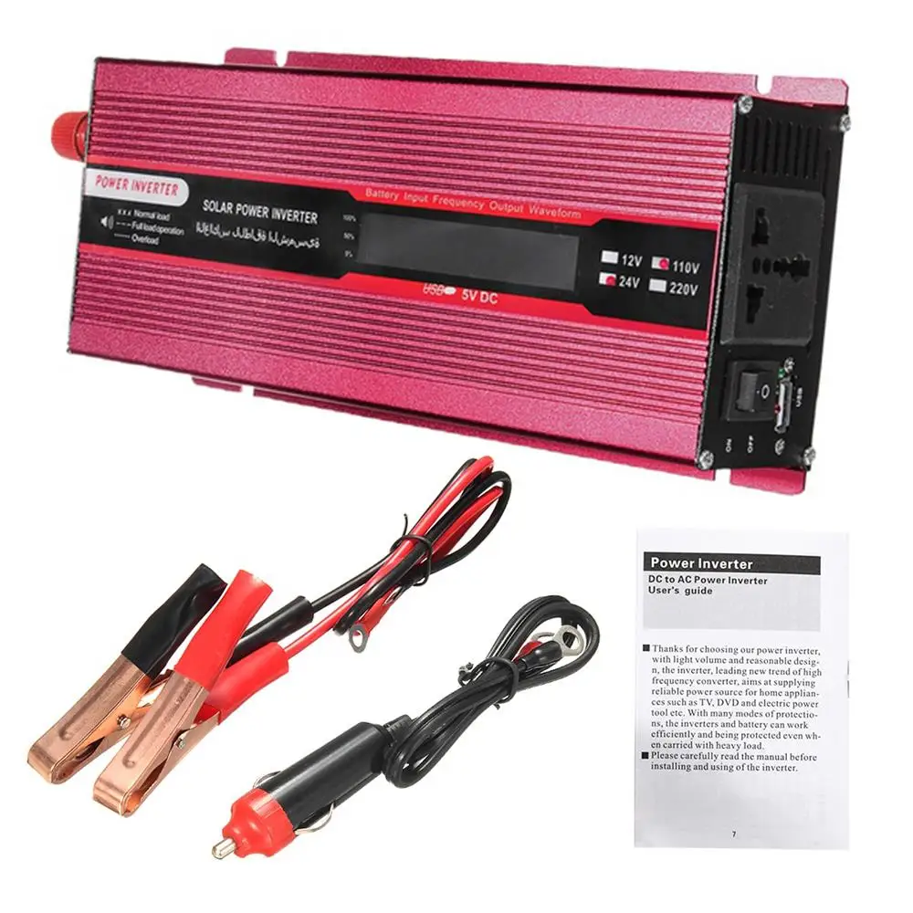 950 Вт пик Авто преобразователь солнечной Мощность инвертор открытый