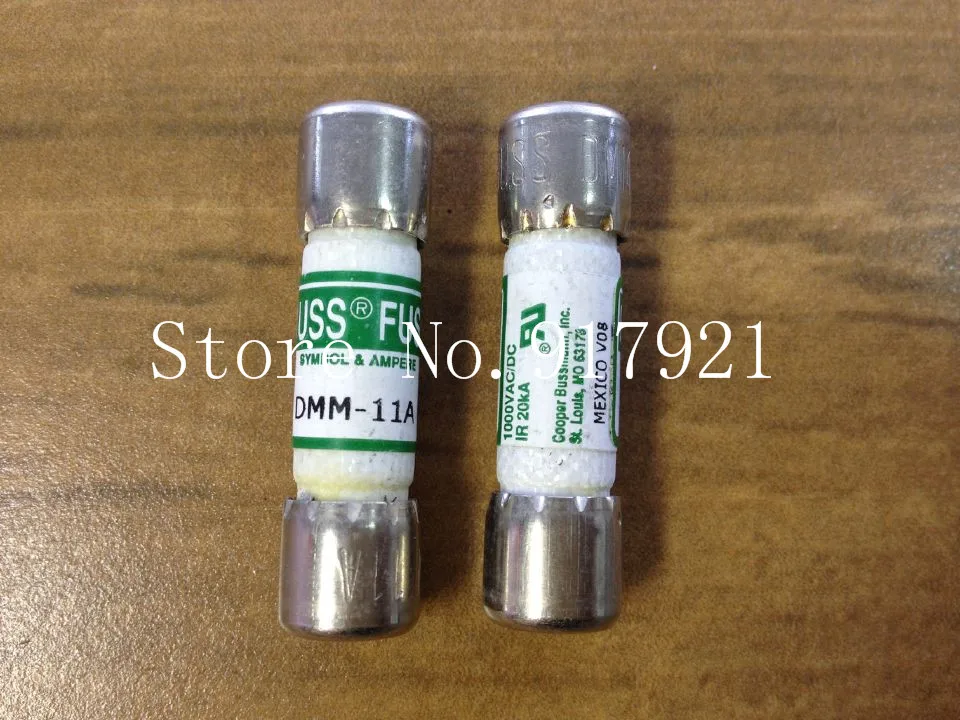 

[ZOB] Соединенные Штаты Bussmann DMM-11A BUSS fuse 10.3X38 1000VC/DC -- 20 шт./лот