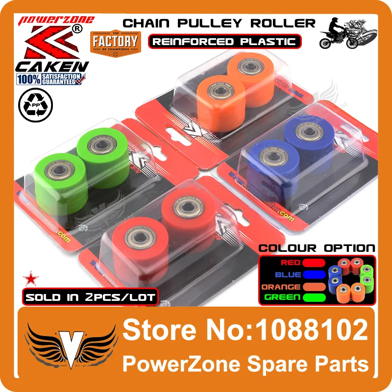 8 мм цепь привода шкив роликовый ползунок натяжного колеса Руководство подходит