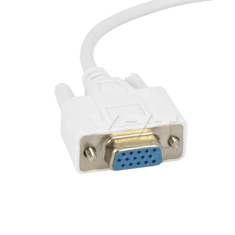 Высокое качество 1 мужской VGA до 2 Женский разветвитель для кабеля VGA 2 Way мониторы VGA и SVGA Двойной видео графический ЖК-дисплей Y сплиттер кабель