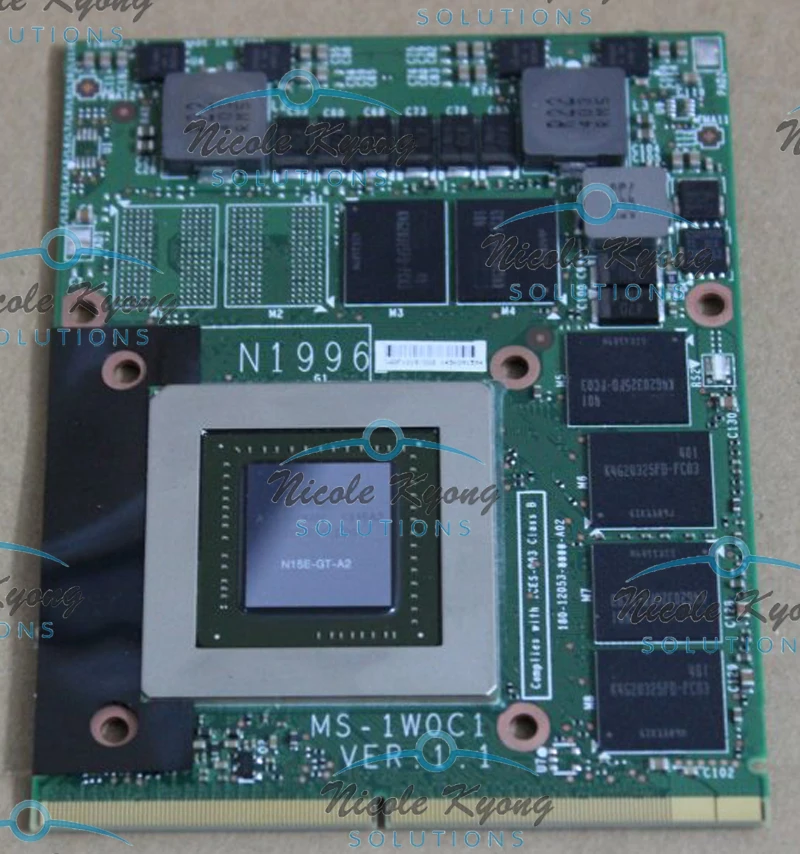 

MS-1W0C1 GTX870M 6G GDDR5 Видеокарта VGA для MSI 16F3 16F4 1762 1763 GT70 GT60 GX660R GT660 GX680 GT683DX GX780 GT783DX