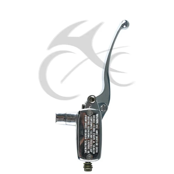 Для мотоцикла хромовый Универсальный левый Главный цилиндр для рулевых стержней