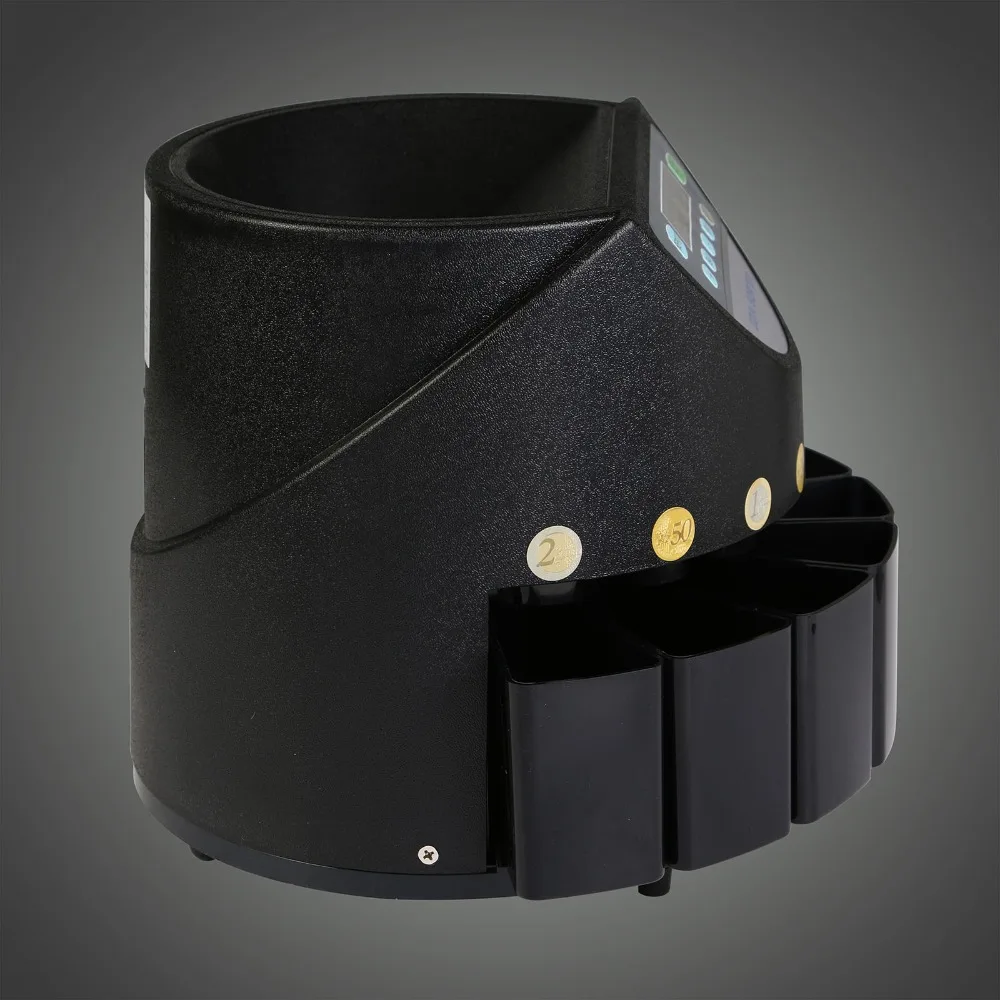 Евро светодиодный дисплей розничный магазин Счетная машина для денег | Бытовая