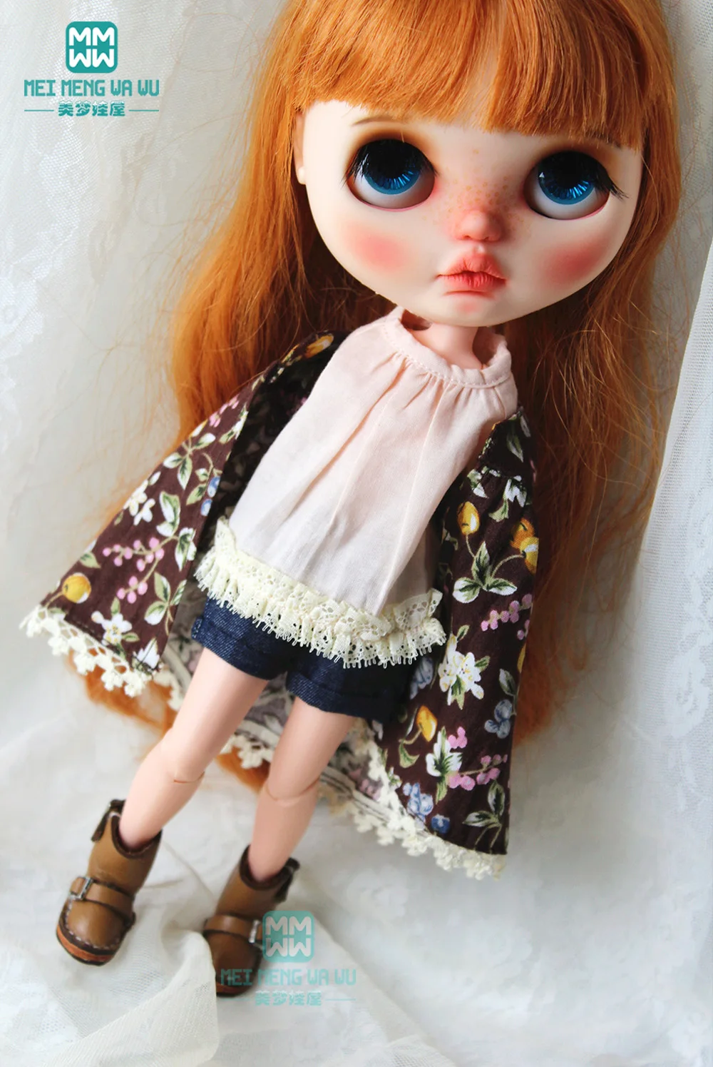 Одежда для куклы Blyth 1 шт. модные шорты черный джинсовый синий хаки Azone obitsu FR