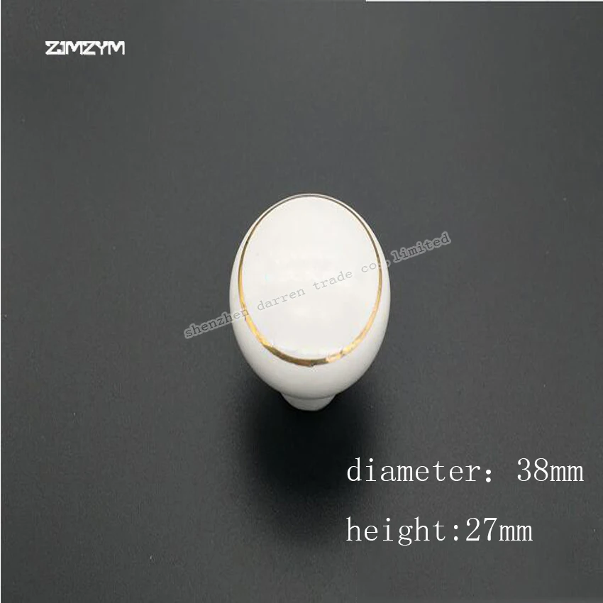 Европейский сад керамический ящик простая современная ручка с одним отверстием