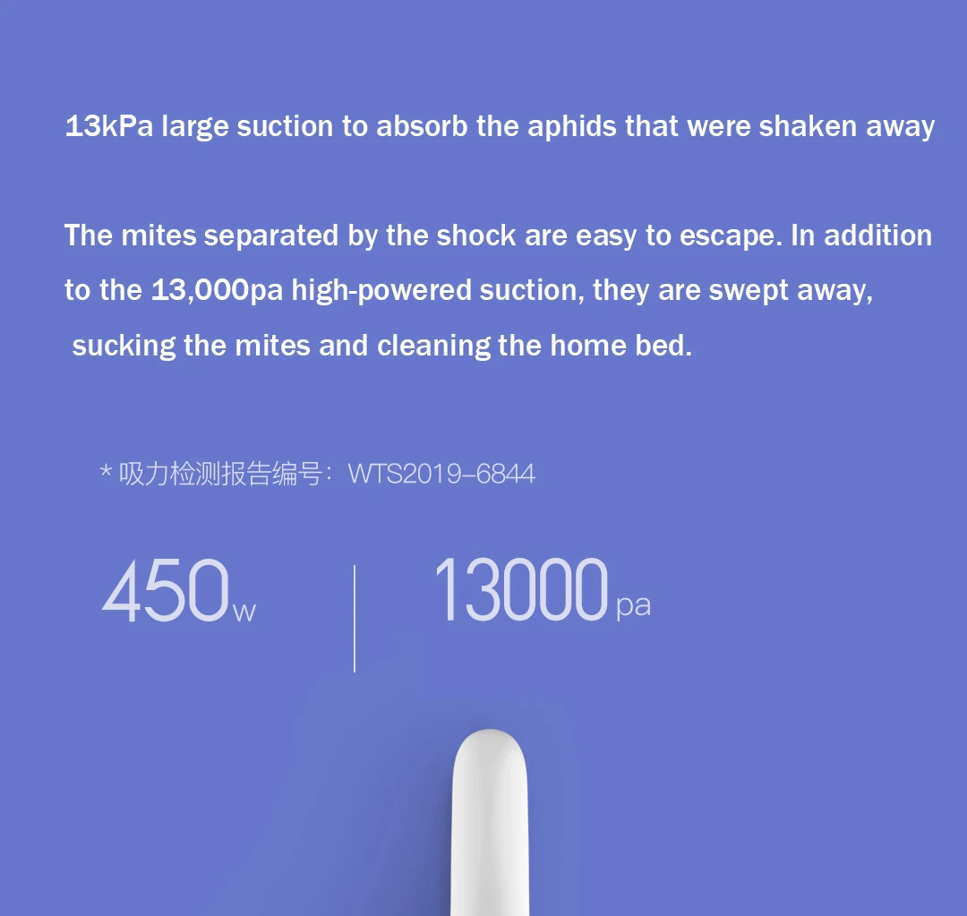 Xiaomi Youpin Deerma клещей пылесос ручной светильник и тепловой шок УФ лампа удаление клещей сильный всасывающий очиститель