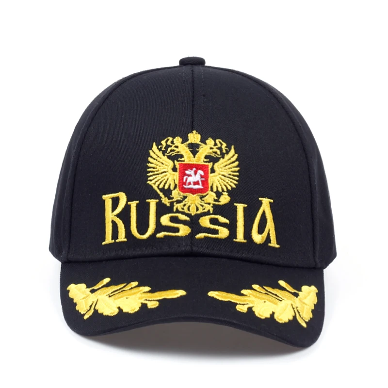 

Бейсболка унисекс, из 100% хлопка, с вышивкой, с эмблемой России