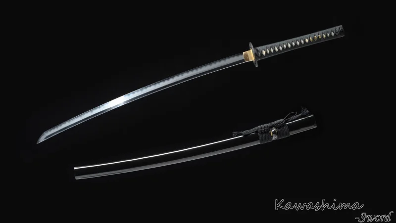 1095 Глины Закаленное Реальную Хамон Ручной Катана Полный Тан Самурай Sword Premum
