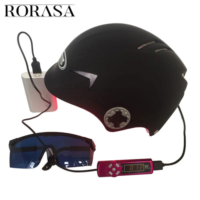 Новый модернизированный лазерный шлем для волос Regrow медицинская Кепка быстрого