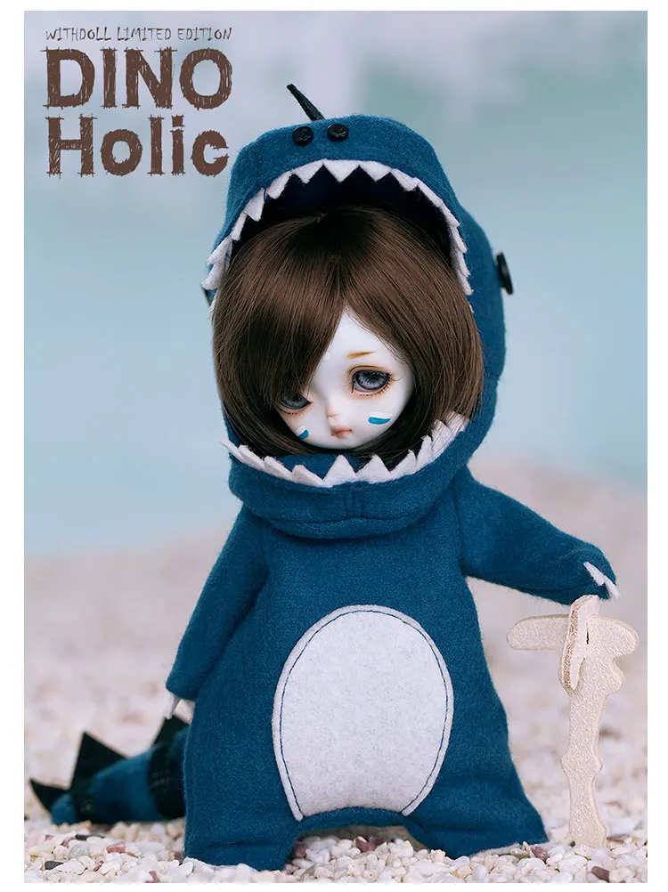 OUENEIFS динозавр Голик лазурный Withdoll BJD SD куклы 1/8 модель тела для маленьких девочек и мальчиков куклы Высокое качество игрушки магазин фигурки из смолы
