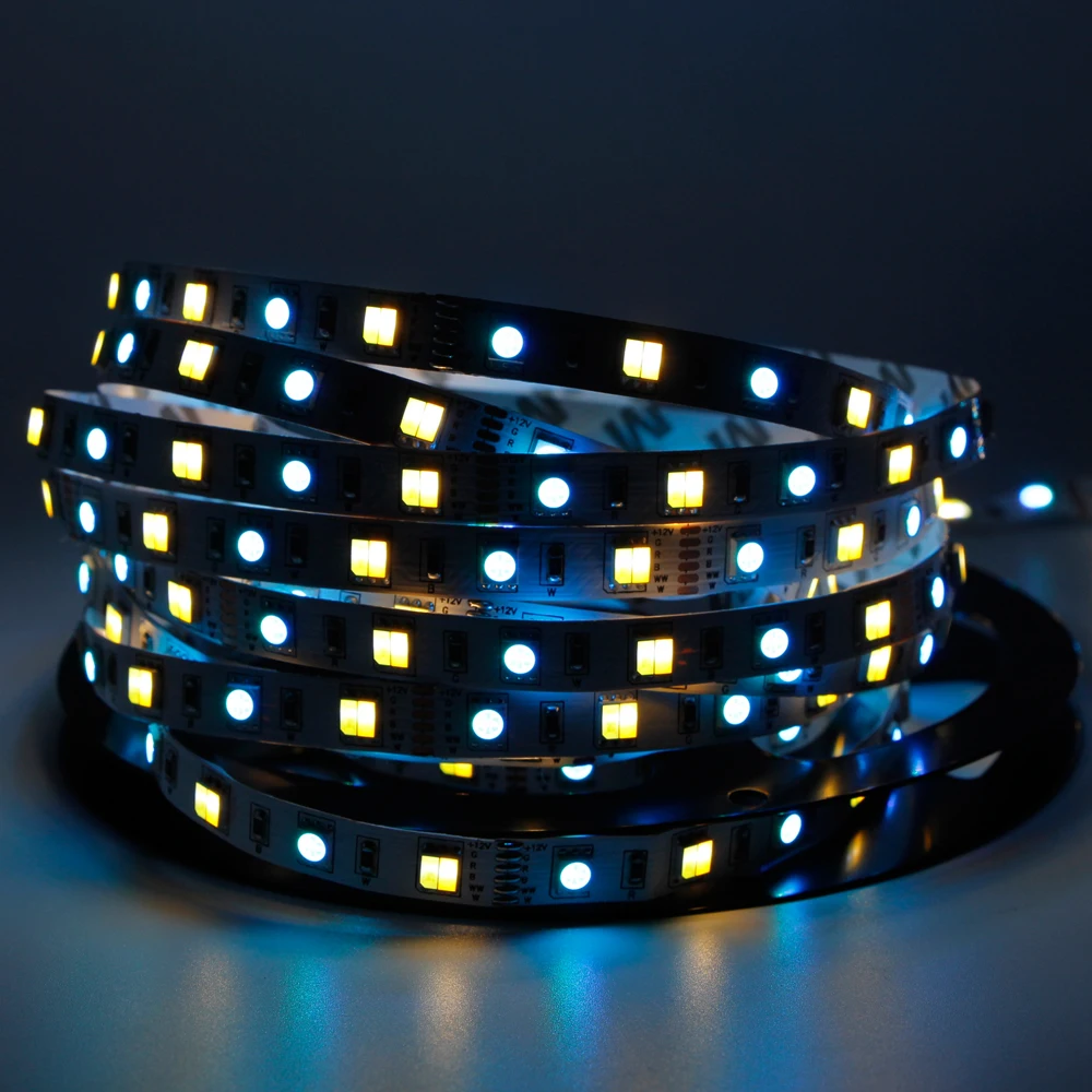 5 м 5050 SMD 300 Светодиодная лента Водонепроницаемая RGBW RGB CCT Гибкая светодиодная