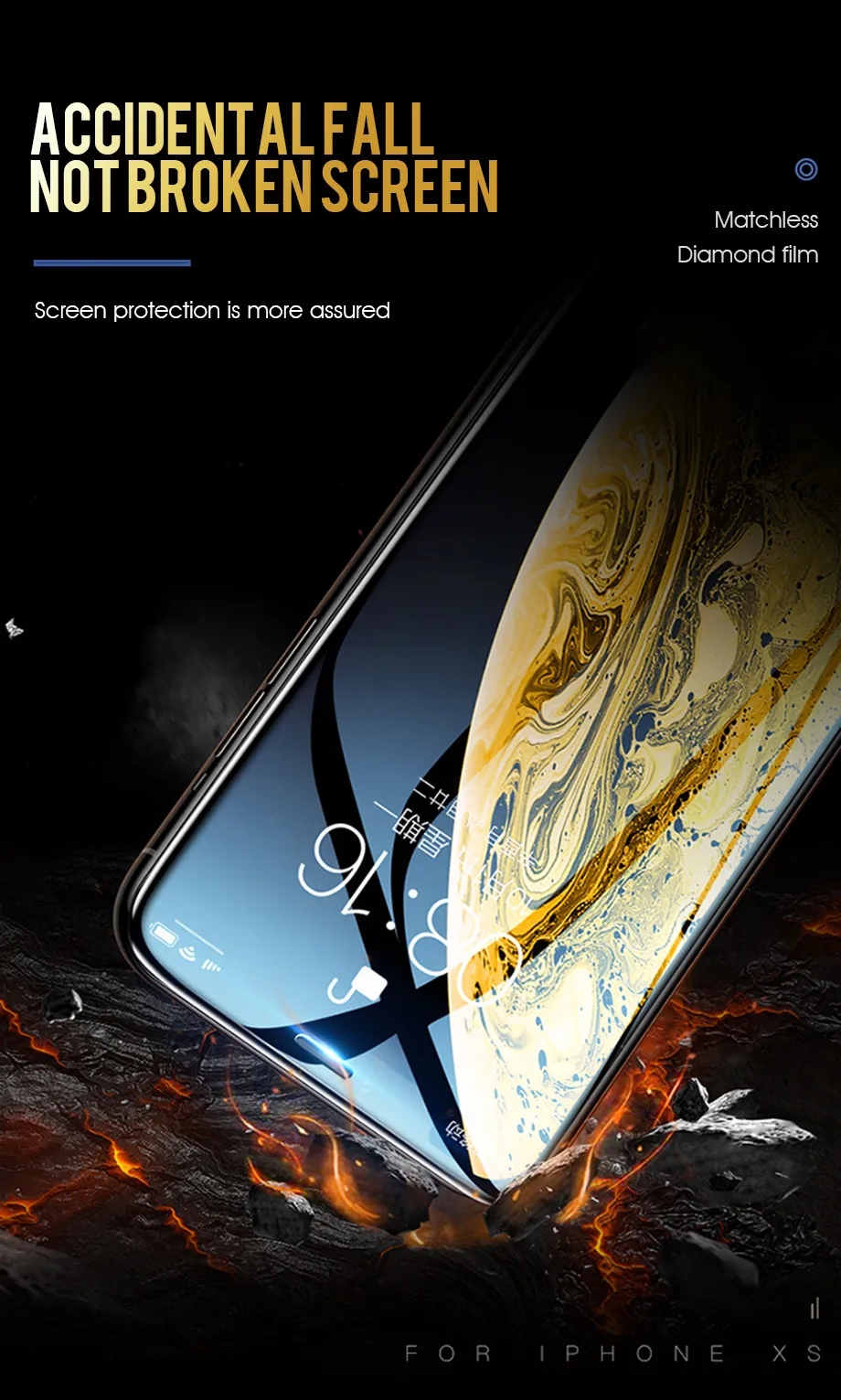 99D Защитное стекло для iPhone X XS Max XR закаленное защитное стекло полное покрытие изогнутое стекло для iPhone 6 s 7 8 Plus XR