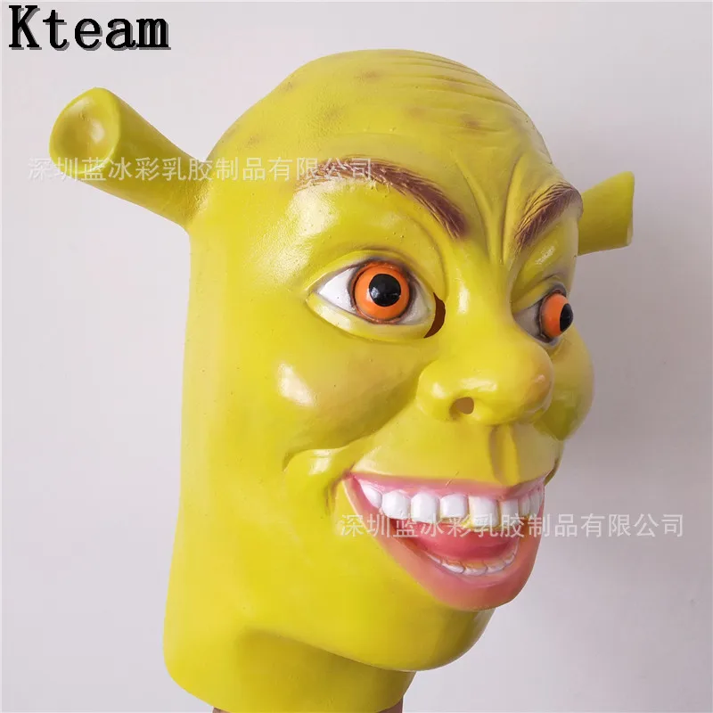 Новые зеленые латексные маски для вечевечерние НКИ на Хэллоуин косплей реквизит