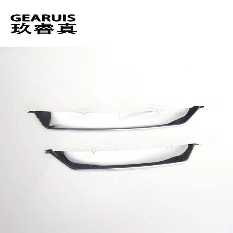 Автомобильный Стайлинг передняя противотуманная фара крышка решетка Планки