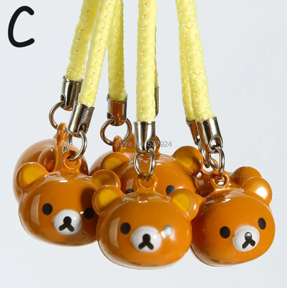 New 10Pcs Mike Sulley Chicken Rabbit Bear Cell Phone Strap Tree JINGLE BELL Toy | Игрушки и хобби