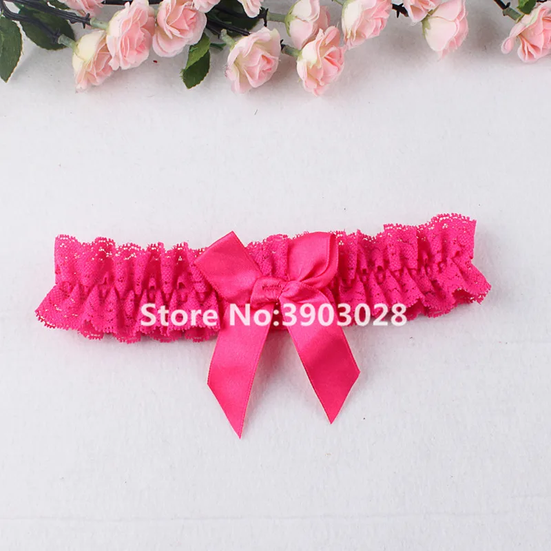 Белый кружевной цветок gtglad сексуальный горячий невесты Свадебная Кружевная подвязка выпускного вечера получить Подвязки для женщин/невесты Бедро кольцо невесты ноги - Цвет: Rose red