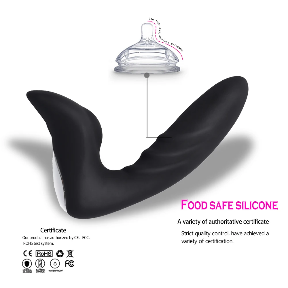 10 скоростей Мужской мастурбатор Анальная пробка Анальный вибратор мужской