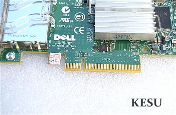 Материнская плата для DELL MD3200 MD3220 6 ГБ SAS Raid Card HBA CARD PCI-E 8X 6ГБ/сек. RAID H200E 12DNW 3ddjt |