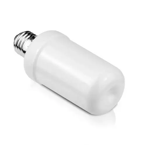 2017 новая E27 E26 2835SMD светодиодная лампа эффект пламени лампочки 7 Вт Мерцающая