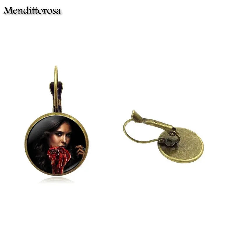 Mendittorosa бижутерия со стеклянными кабошонами с Бронзовый/серебристый/золотистый