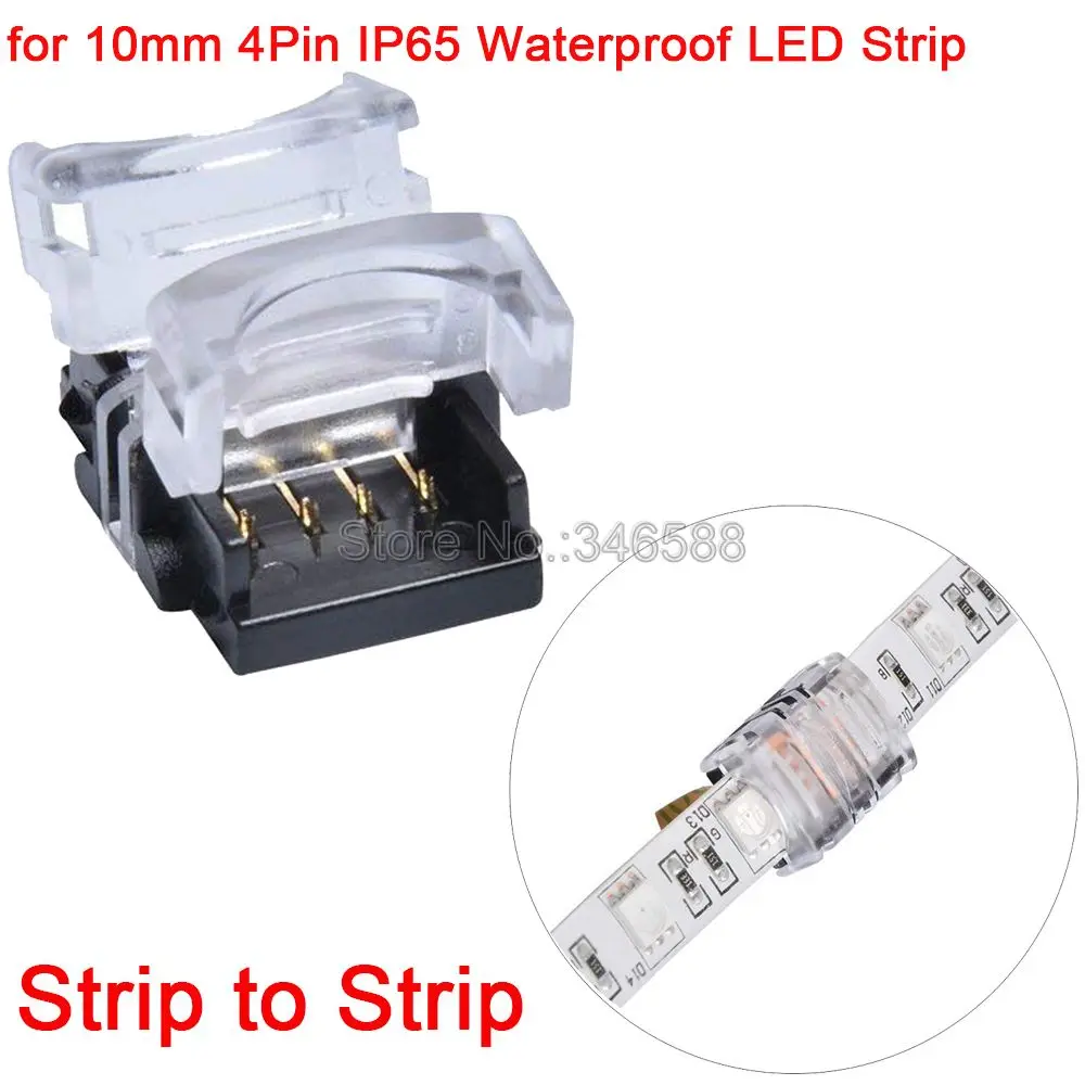 5 шт. 2pin 3pin 4pin 5pin Светодиодные ленты раздеться Solderless Разъем для одного Цвет RGB RGBW CCT светодио дный подключение лента терминал