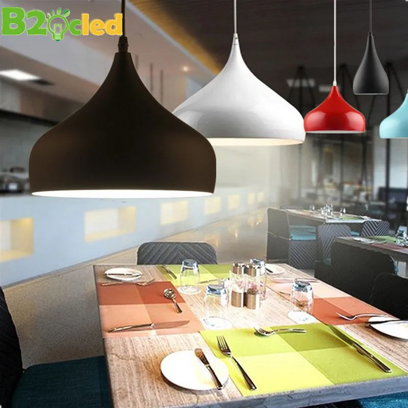 Современные подвесные светильники два простых форм различных Цвета лампы